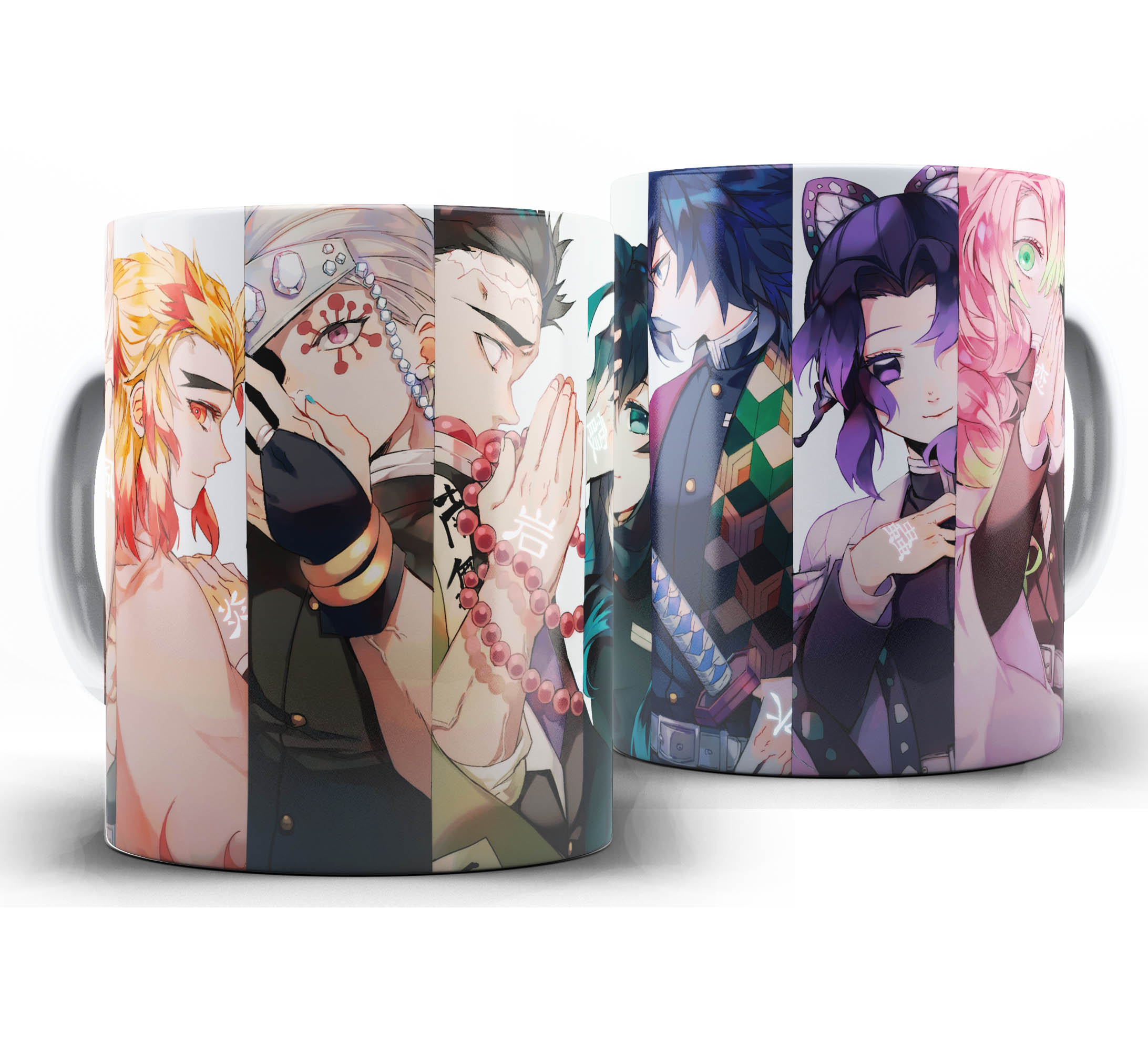 Caneca Anime - Demon Slayer Kimetsu no Yaiba W9 - Hashiras